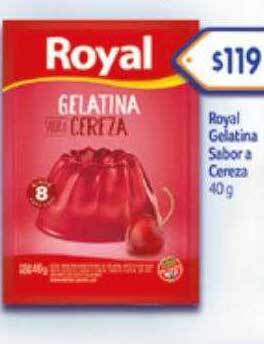 La Gallega Supermercados Royal gelatina sabor a cereza oferta