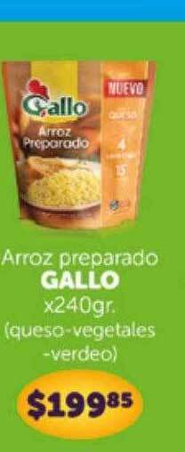 La Gallega Supermercados Arroz preparado gallo oferta