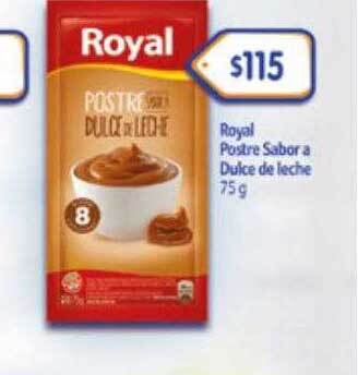 La Gallega Supermercados Royal postre sabor a dulce de leche oferta