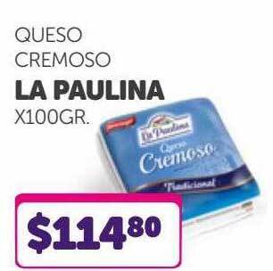La Gallega Supermercados Queso cremoso la paulina oferta