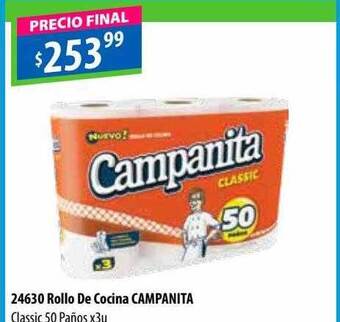 Micropack Rollo de cocina campanita oferta