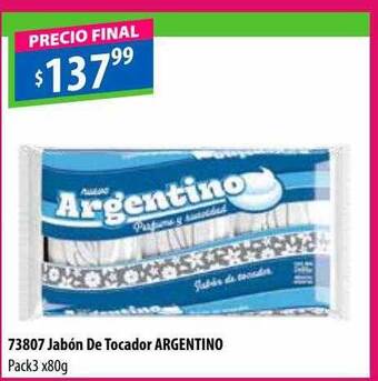 Micropack Jabón de tocador argentino oferta