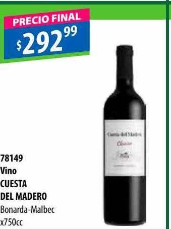Micropack Vino cuesta del madero oferta