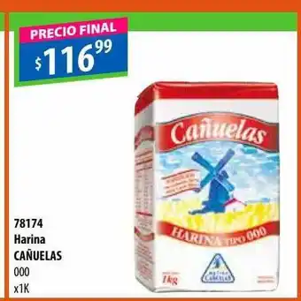 Harina cañuelas 000