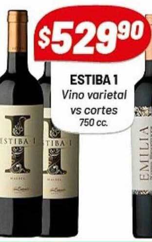 Almacor Estiba 1 vino varietal vs cortes oferta