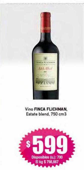 Cooperativa Obrera Vino finca flichman estate blend oferta