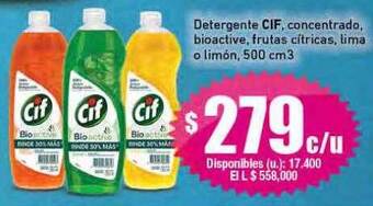 Cooperativa Obrera Detergente cif oferta