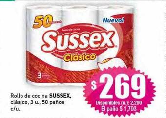 Cooperativa Obrera Rollo de cocina sussex, clásico oferta
