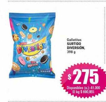 Cooperativa Obrera Galletitas surtido diversión oferta