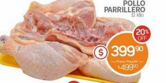 Alvear Pollo parrillero oferta