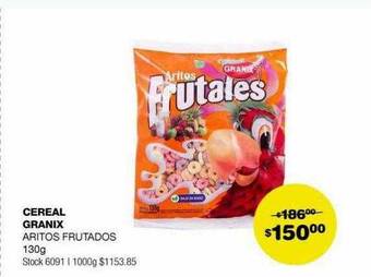Atomo Conviene Cereal granix aritos frutados oferta