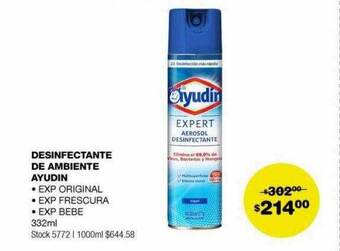 Atomo Conviene Desinfectante de ambiente ayudin oferta