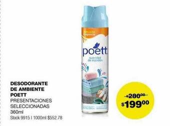 Atomo Conviene Desodorante de ambiente poett oferta