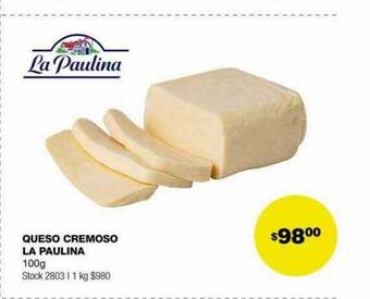 Atomo Conviene Queso cremoso la paulina oferta