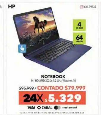 Nexon Notebook hp oferta