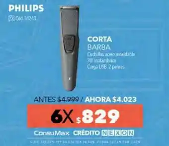 Nexon Corta barba philips oferta