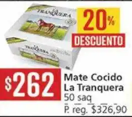 Mate cocido la tranquera 20% descuento