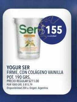 Supermercados Vea Yogur ser oferta