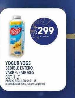 Supermercados Vea Yogur yogs oferta