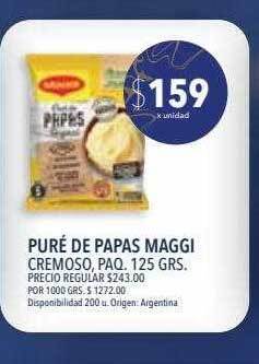 Supermercados Vea Puré de papas maggi oferta