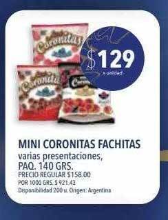 Supermercados Vea Mini coronitas fachitas oferta
