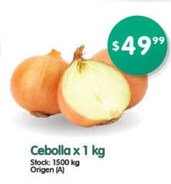 Supermercados Buenos Días Cebolla x 1 kg oferta
