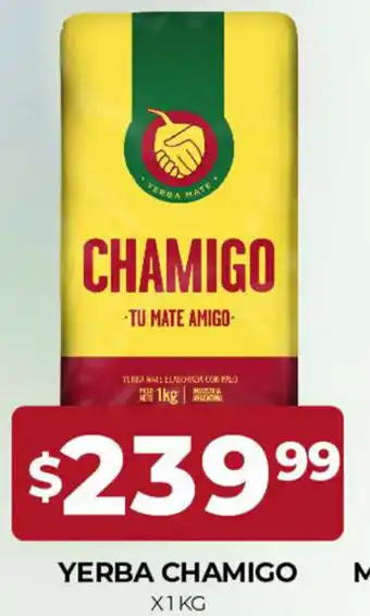 Supermercados Tadicor Yerba Chamigo x 1kg oferta