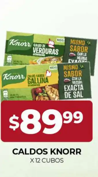 Supermercados Tadicor Caldos Knorr x 12 Cubos oferta
