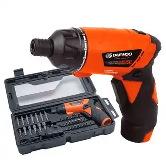 Daewoo atornillador inalámbrico das35xl - 3.6 v + accesorios