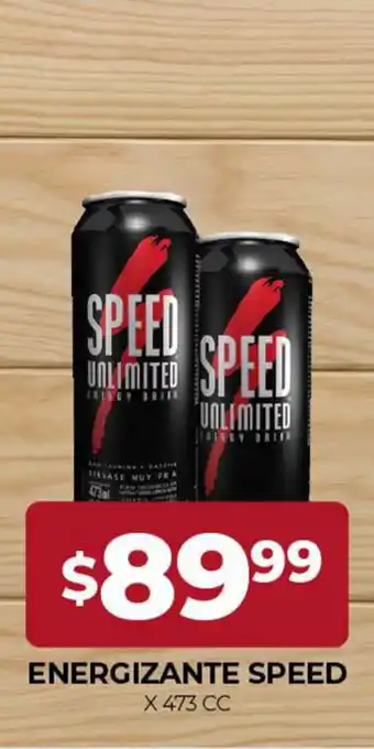 Supermercados Tadicor Speed Energizante x 473 cc oferta