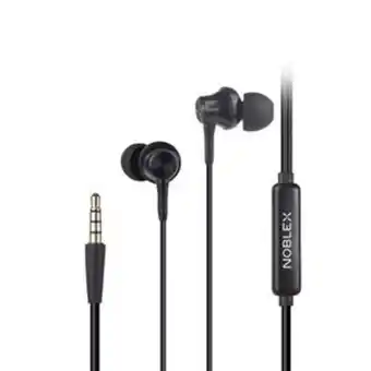 Frávega Auriculares in ear noblex hp05 negro oferta