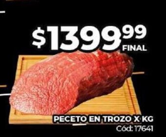Diarco Peceto En Trozo x kg oferta