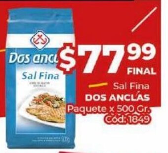 Diarco Dos Anclas oferta