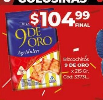 Diarco 9 De Oro oferta