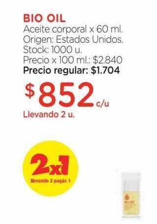 Bio oil aceite corporal
