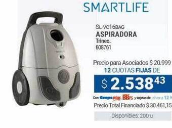 Cooperativa Obrera Aspiradora smartlife oferta