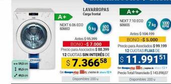 Cooperativa Obrera Lavarropas drean oferta