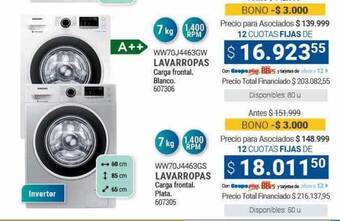 Cooperativa Obrera Lavarropas oferta