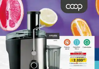 Cooperativa Obrera Juguera coop oferta