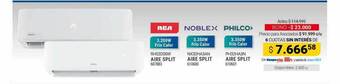 Cooperativa Obrera Rca noblex philco aire split oferta