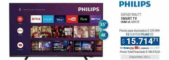 Cooperativa Obrera Philips smart tv oferta