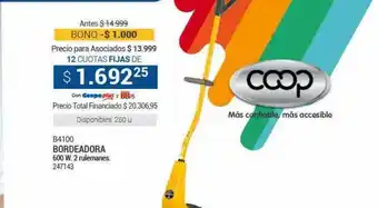 Cooperativa Obrera Bordeadora coop oferta
