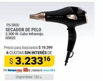 Cooperativa Obrera P5-3800 secador de pelo oferta