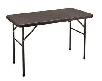 Easy Mesa rectangular diseño rattan 120cm oferta