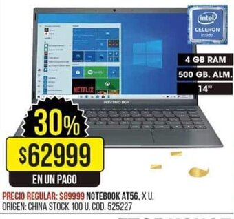 Coto Notebook AT56 oferta