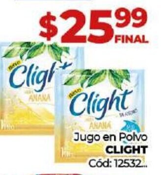 Diarco Jugo en Polvo Clight oferta