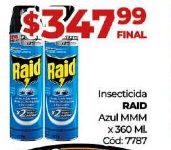 Diarco Insecticida Raid oferta