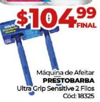 Diarco Máquina de Afeitar Prestobarba oferta