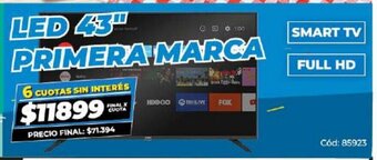 Diarco LED 43" Primera Marca oferta
