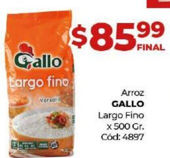 Diarco Arroz Gallo oferta